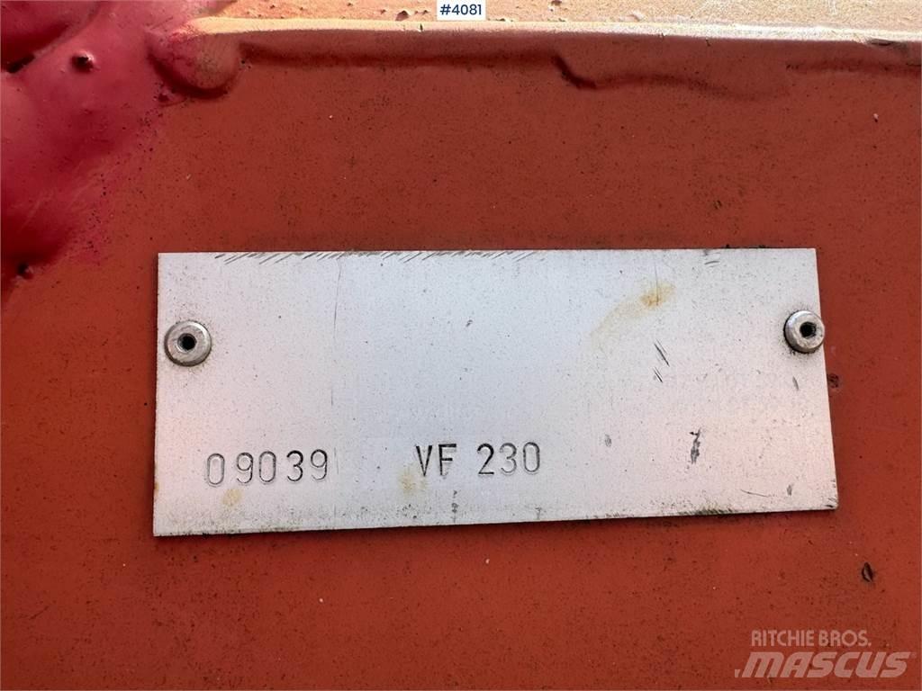 Duun VF 230 Sněžné pluhy, přední sněhové radlice