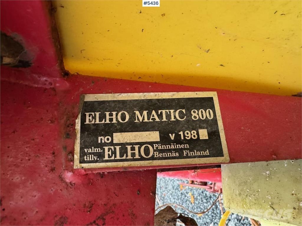 Elho Matic 800 Mechanické secí stroje