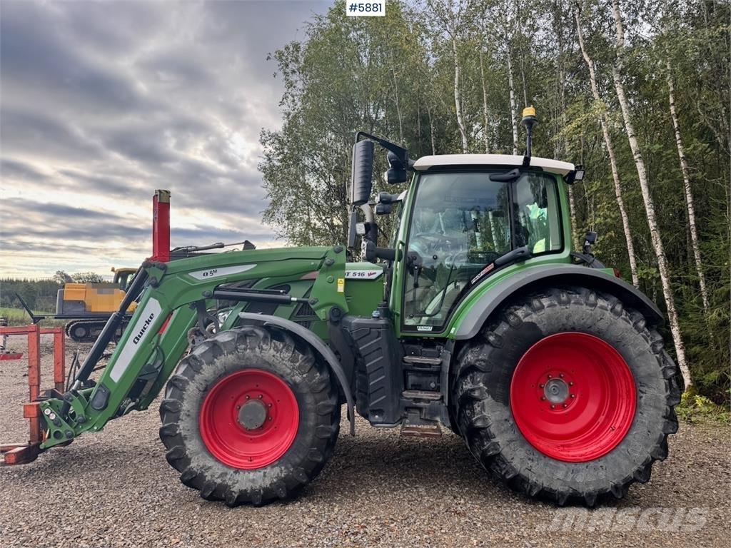 Fendt 516 Vario Traktory