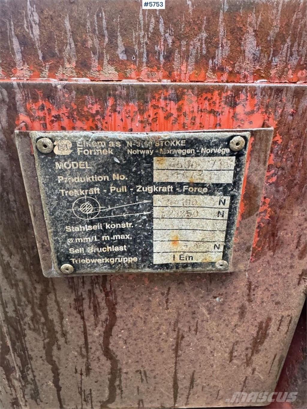  Formek 4500 Další komponenty