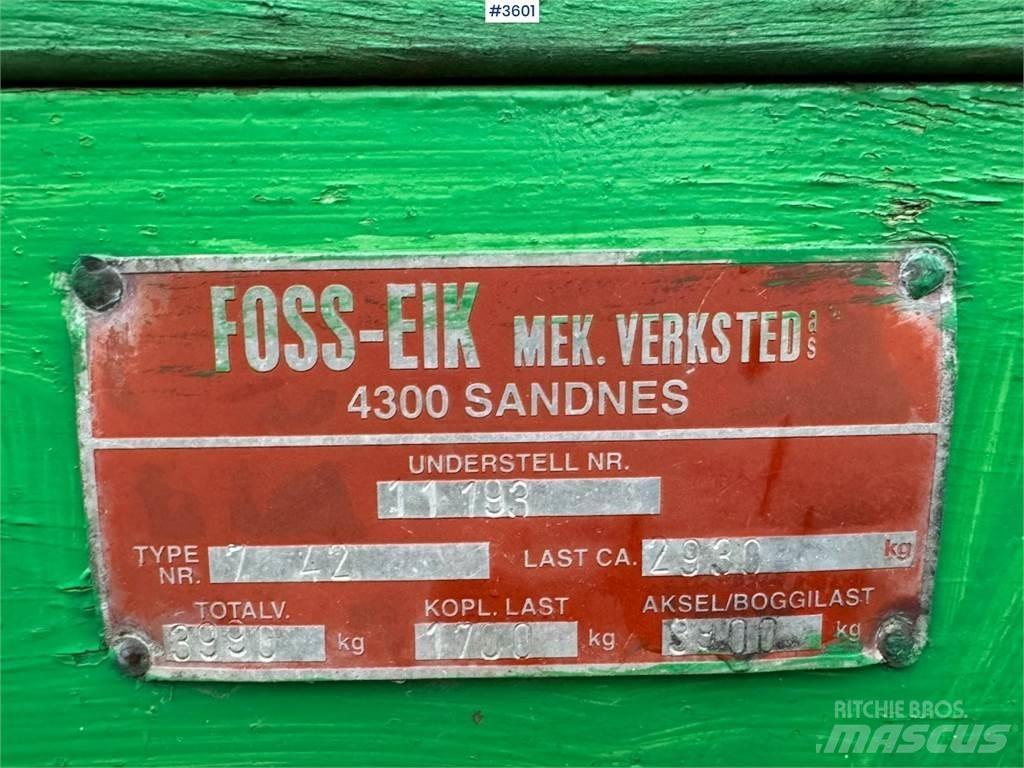 Foss-Eik 4T Obilné návěsy
