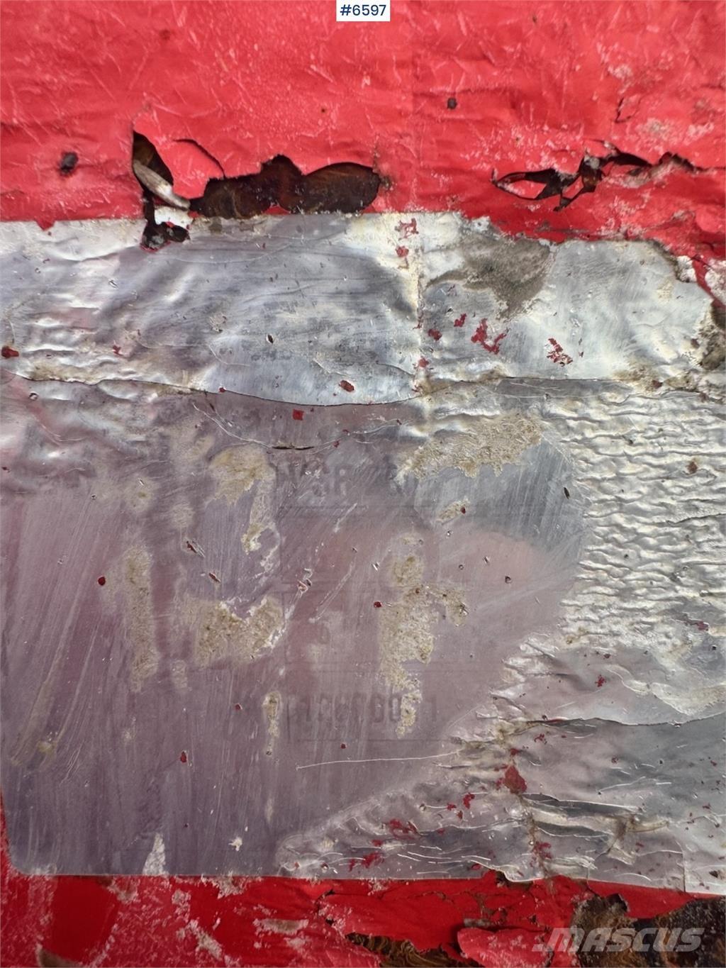 Fransgård VSF 255 Sněžné pluhy, přední sněhové radlice