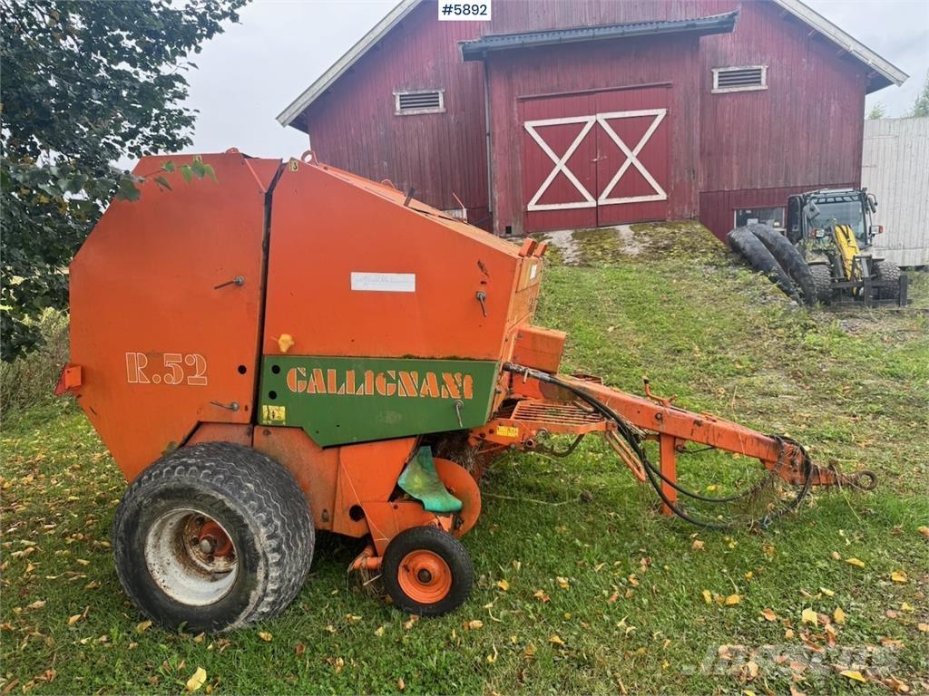 Gallignani R52 Další vyorávače, příslušenství