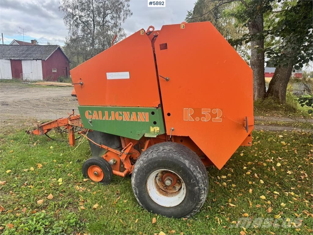Gallignani R52 Další vyorávače, příslušenství