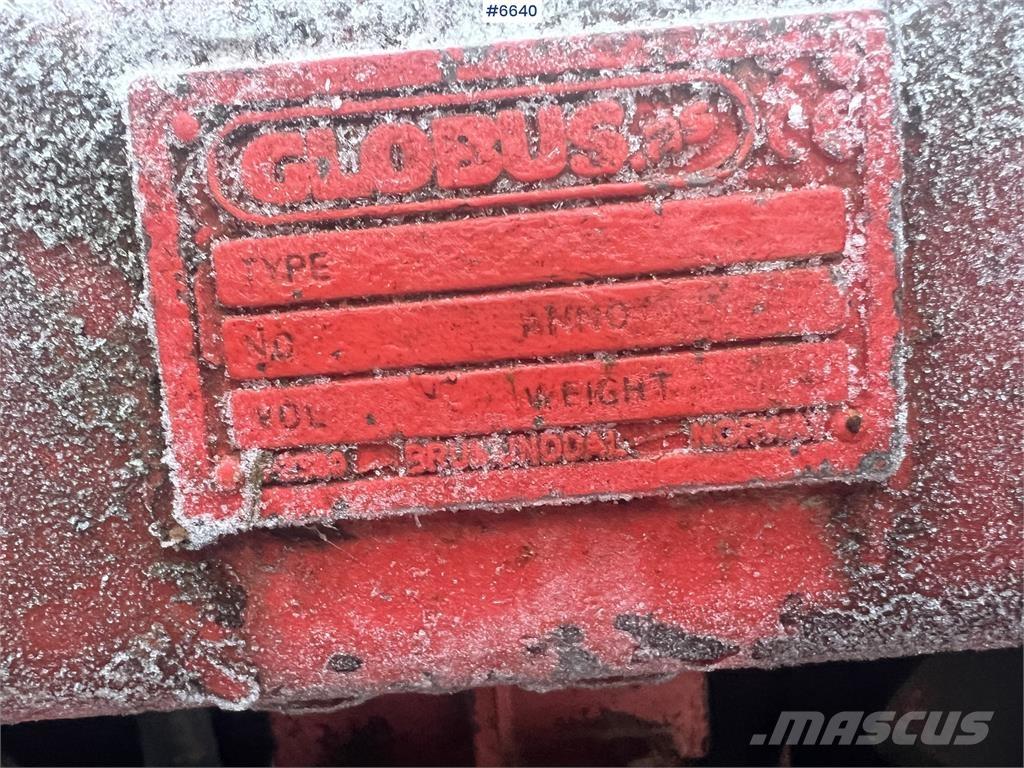 Globus snøfres Sněžné pluhy, přední sněhové radlice