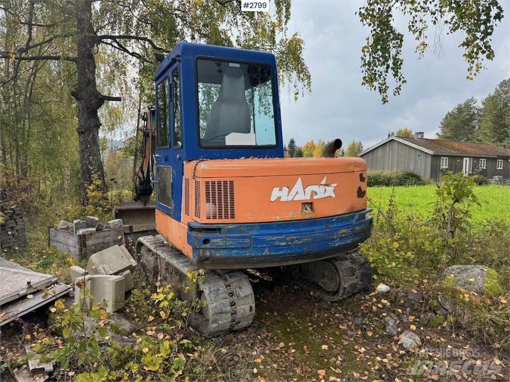 Hanix H45 Pásová rýpadla