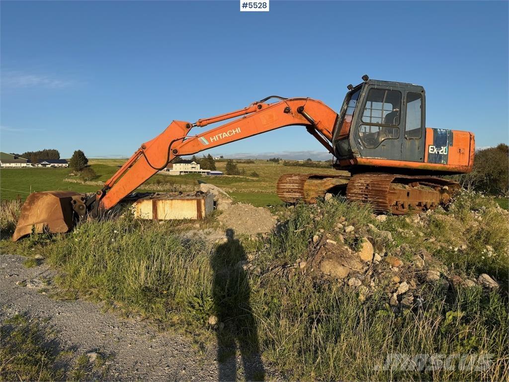 Hitachi EX120-2 Pásová rýpadla