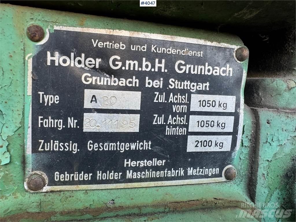 Holder A 20 Traktory