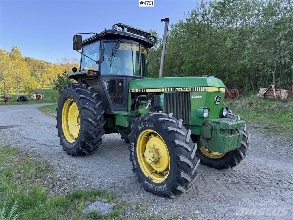 John Deere 3040 Traktory