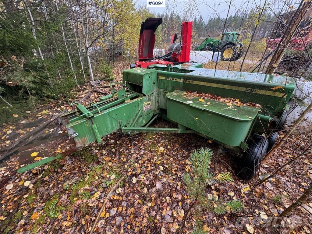 John Deere 332 Další vyorávače, příslušenství