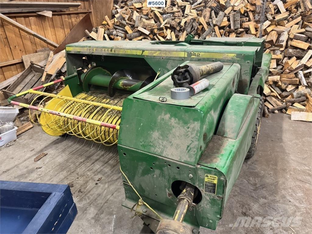 John Deere 342 Další vyorávače, příslušenství