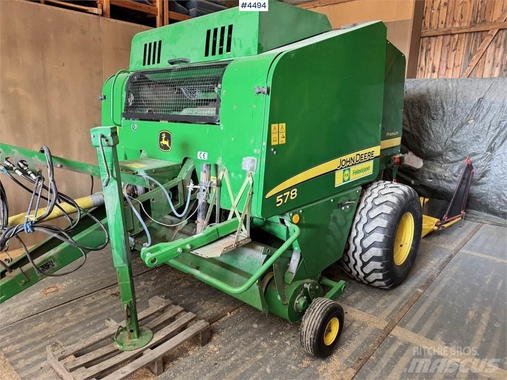 John Deere 578 Stroje na sklizeň pícnin-příslušenství