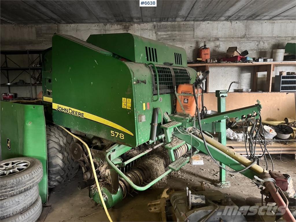 John Deere 578 Další vyorávače, příslušenství