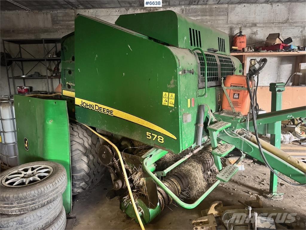 John Deere 578 Další vyorávače, příslušenství
