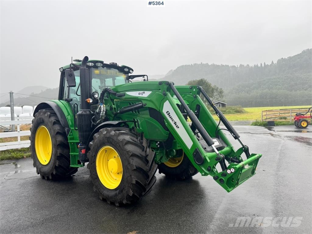 John Deere 6155M Traktory