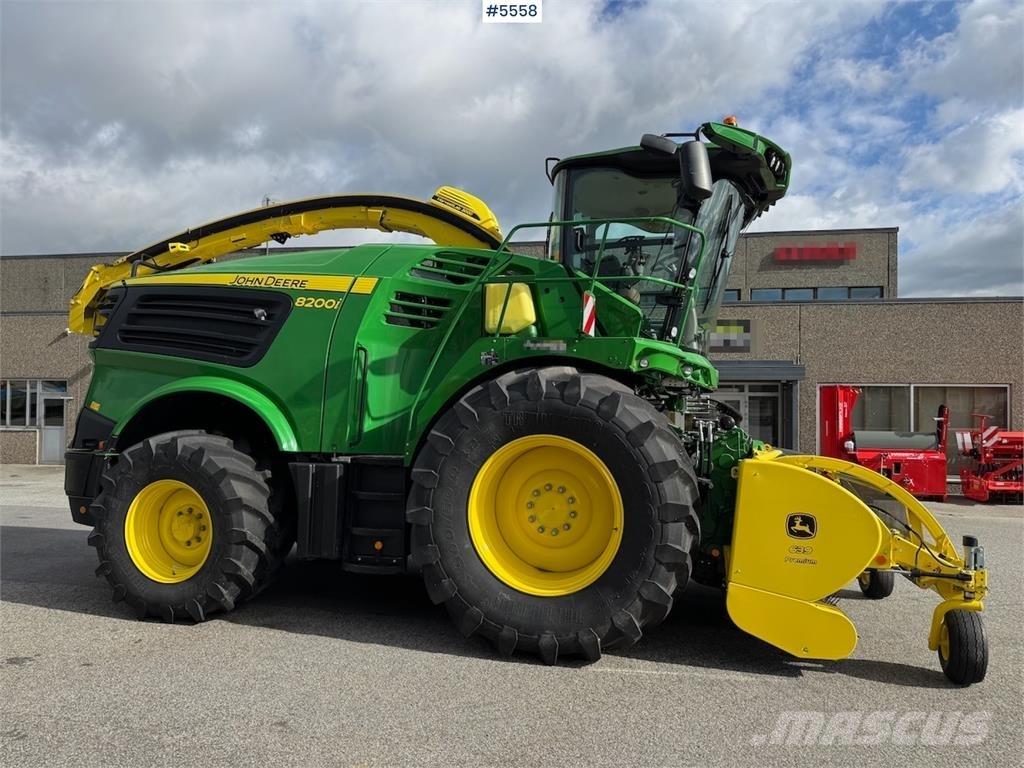 John Deere 8200 Další vyorávače, příslušenství