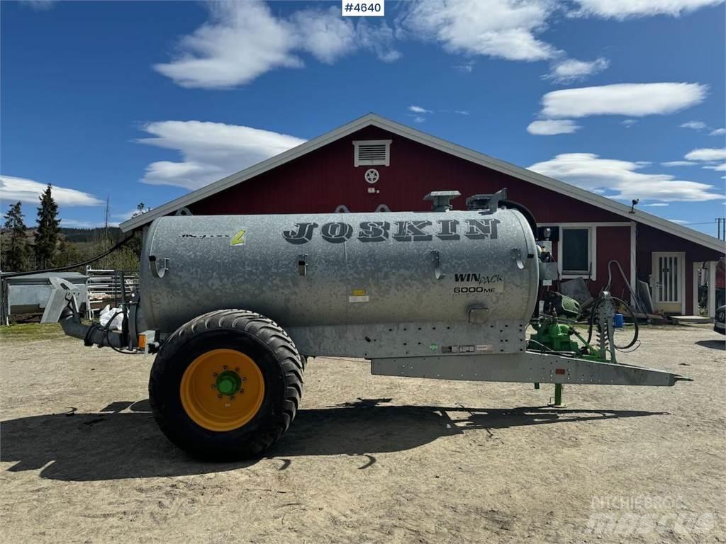 Joskin 6000 ME Mechanické secí stroje
