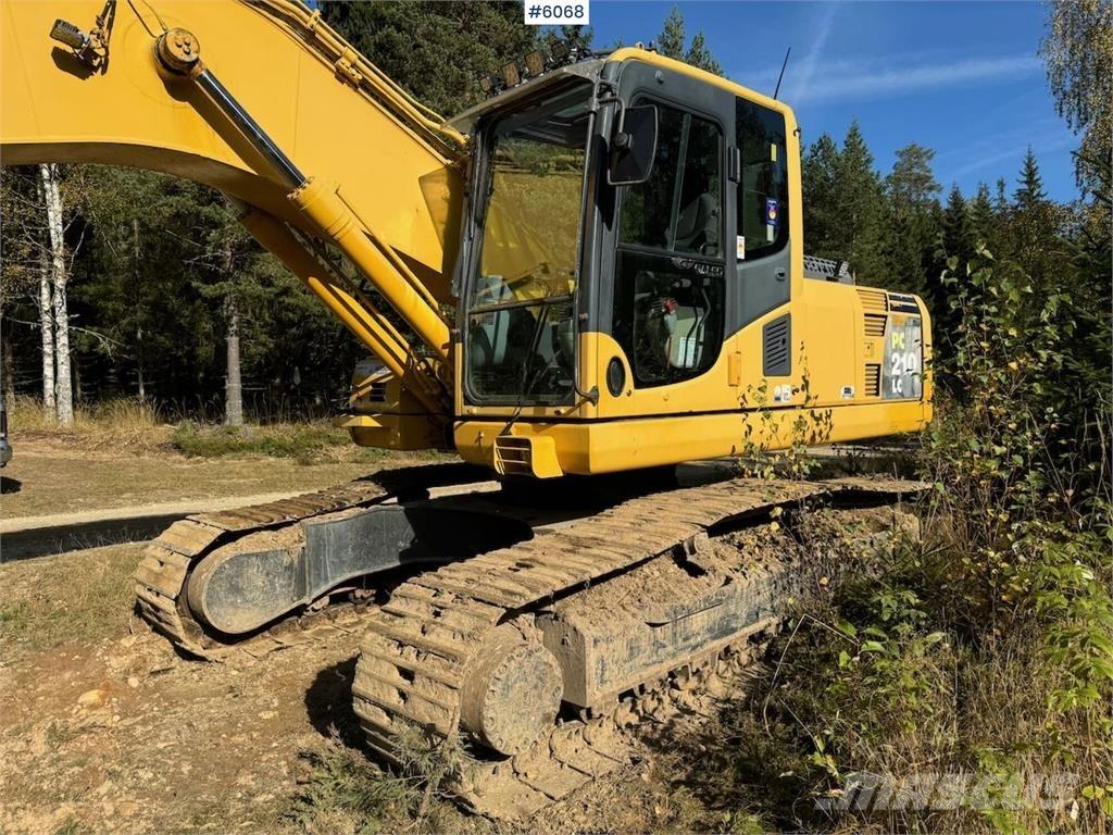 Komatsu PC210LC Pásová rýpadla