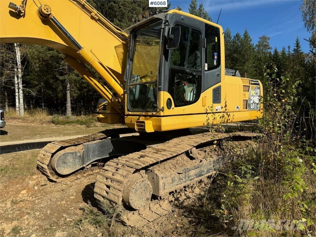 Komatsu PC210LC Pásová rýpadla
