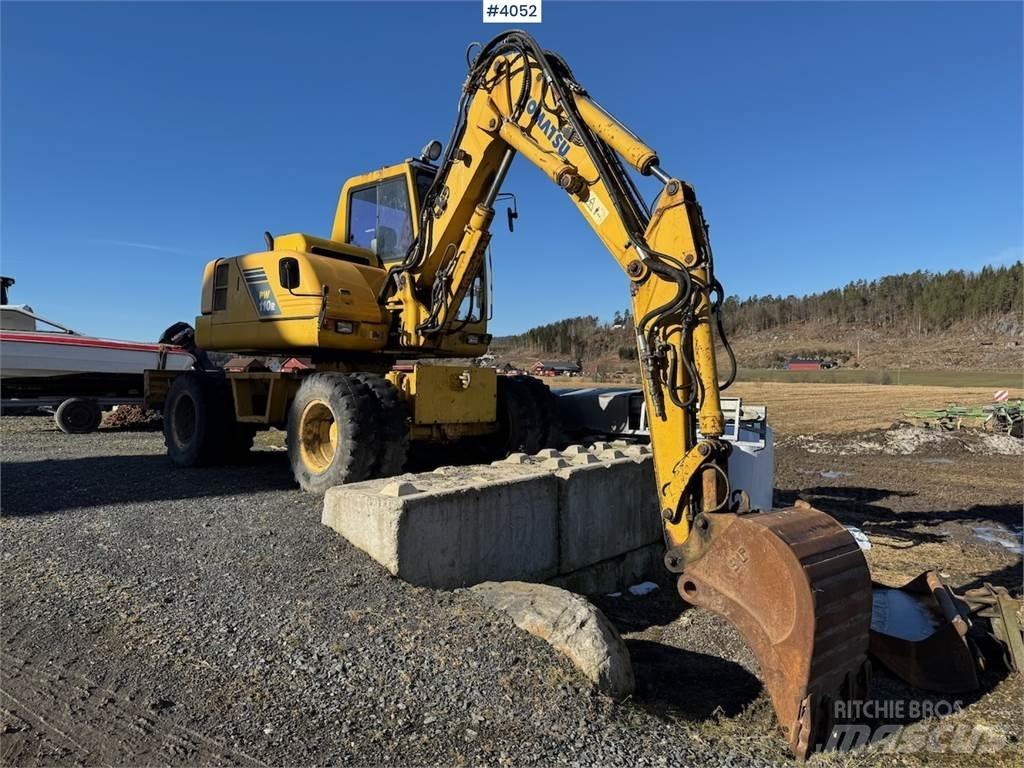 Komatsu PW 110R Pásová rýpadla