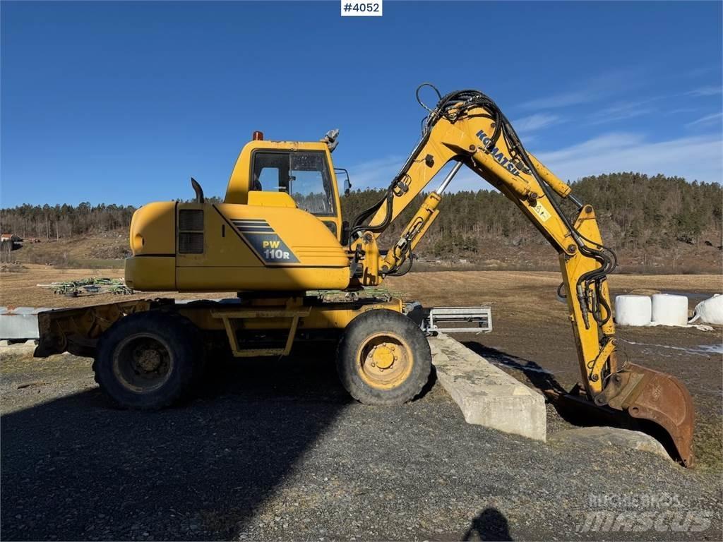 Komatsu PW 110R Pásová rýpadla