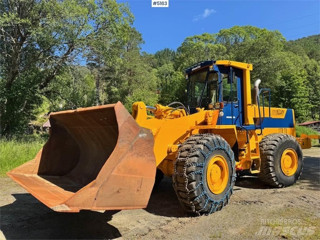 Komatsu WA420-1 Kolové nakladače