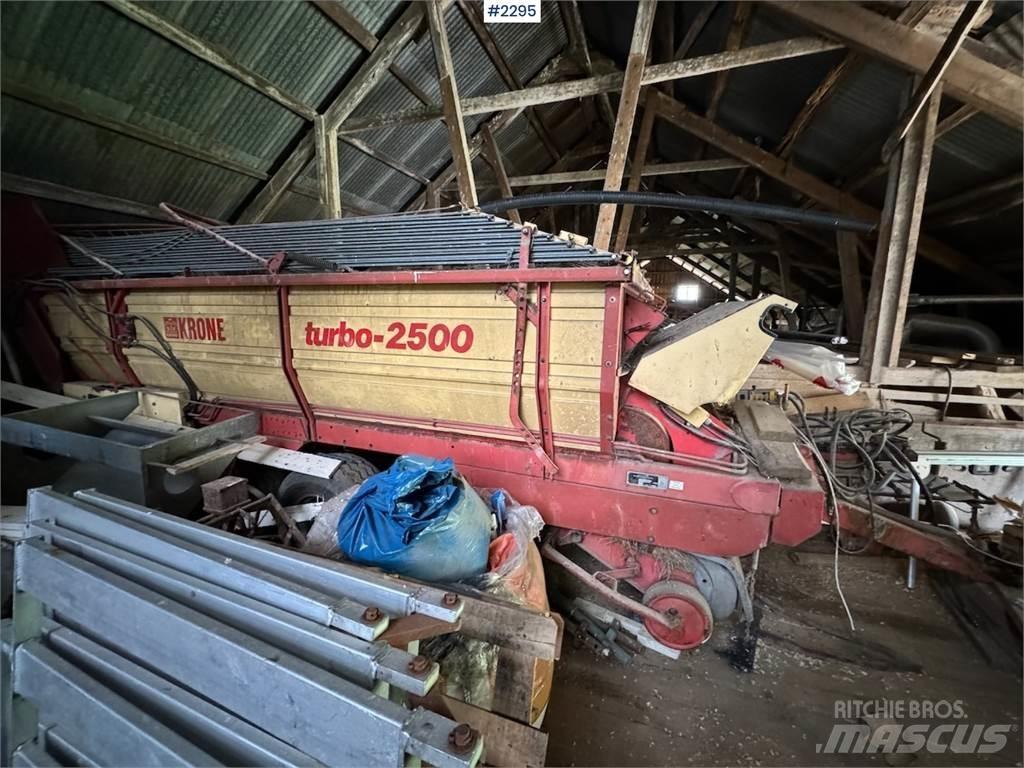 Krone Turbo 2500 Další vyorávače, příslušenství