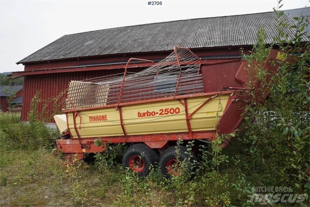 Krone Turbo 2500T Další vyorávače, příslušenství