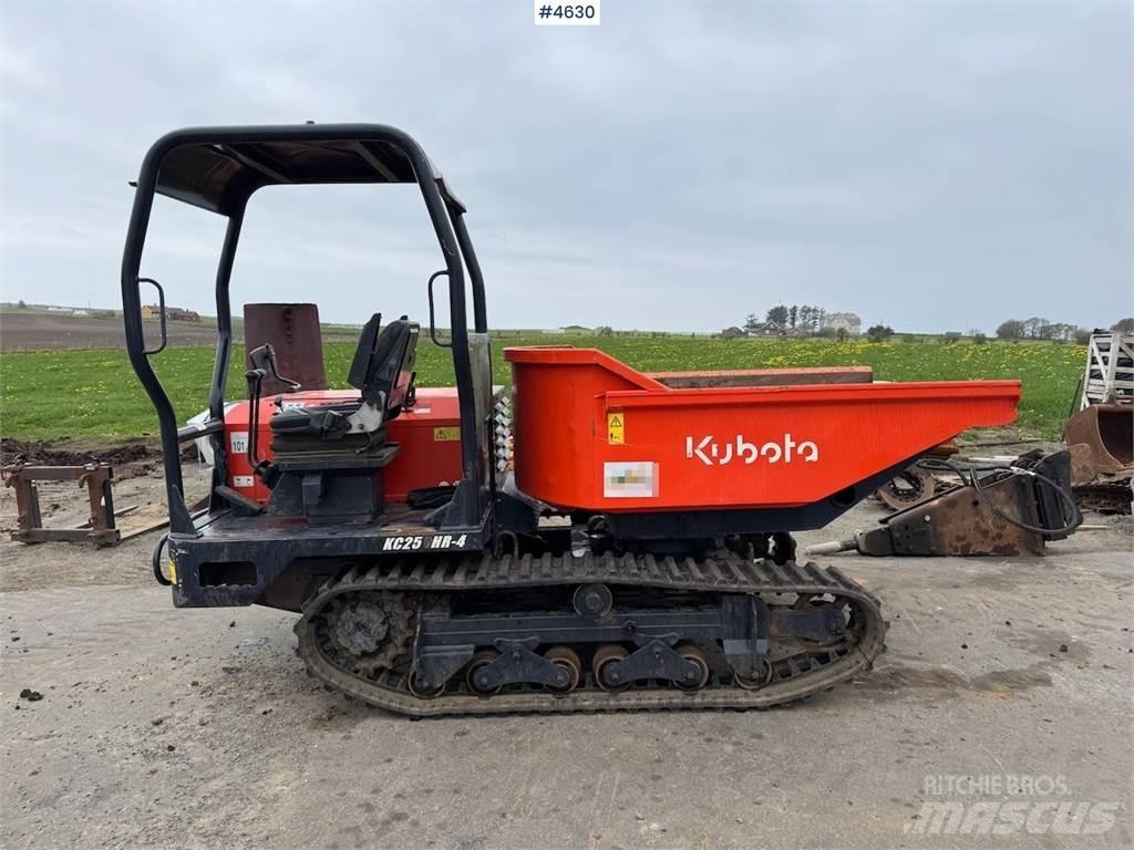 Kubota KC250HR-4 Vyklápěcí dempry