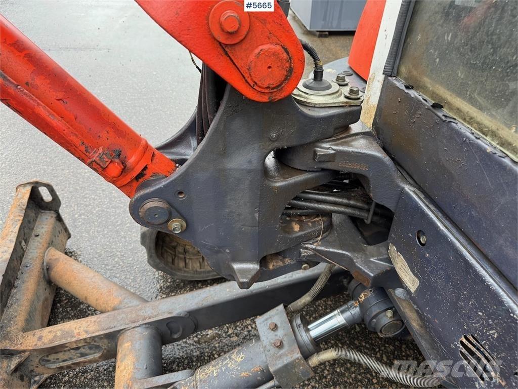 Kubota KX 161-3 Pásová rýpadla