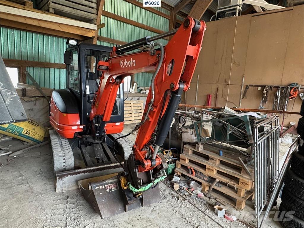 Kubota kx71-3 Pásová rýpadla