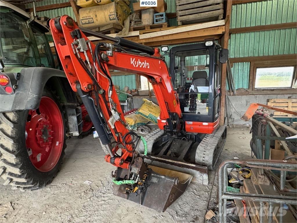 Kubota kx71-3 Pásová rýpadla