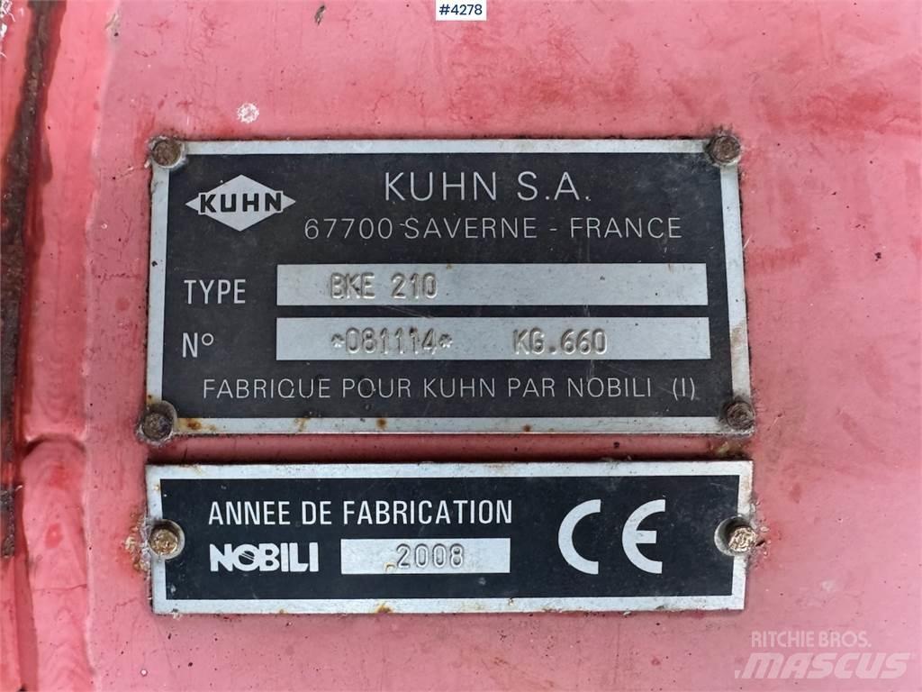 Kuhn BKE 210 Další vyorávače, příslušenství