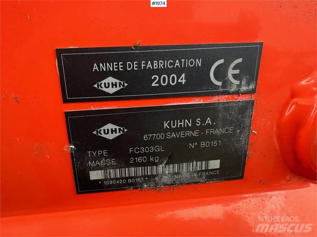 Kuhn FC 303 GL Další vyorávače, příslušenství