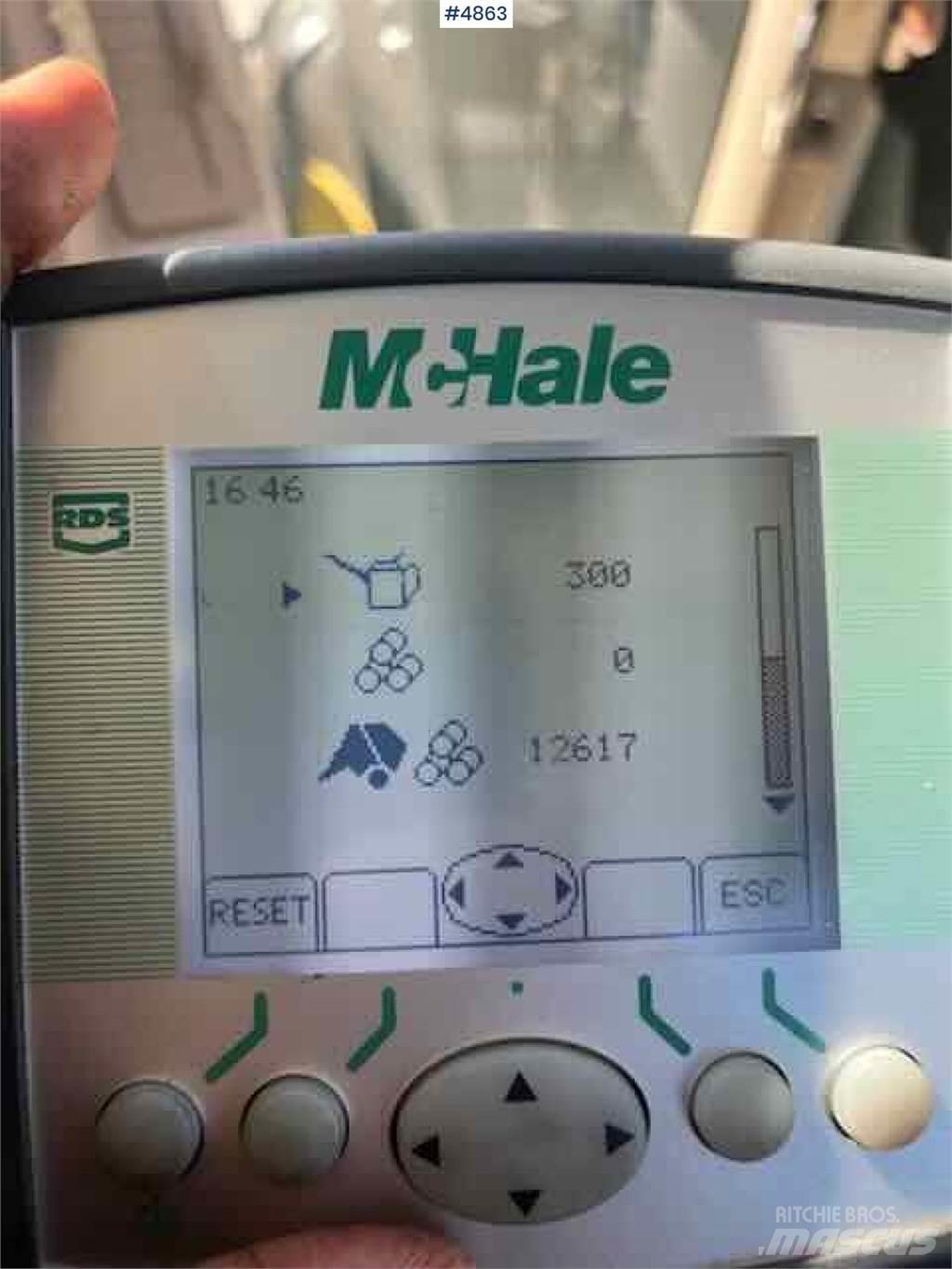 McHale F5500 Mechanické secí stroje