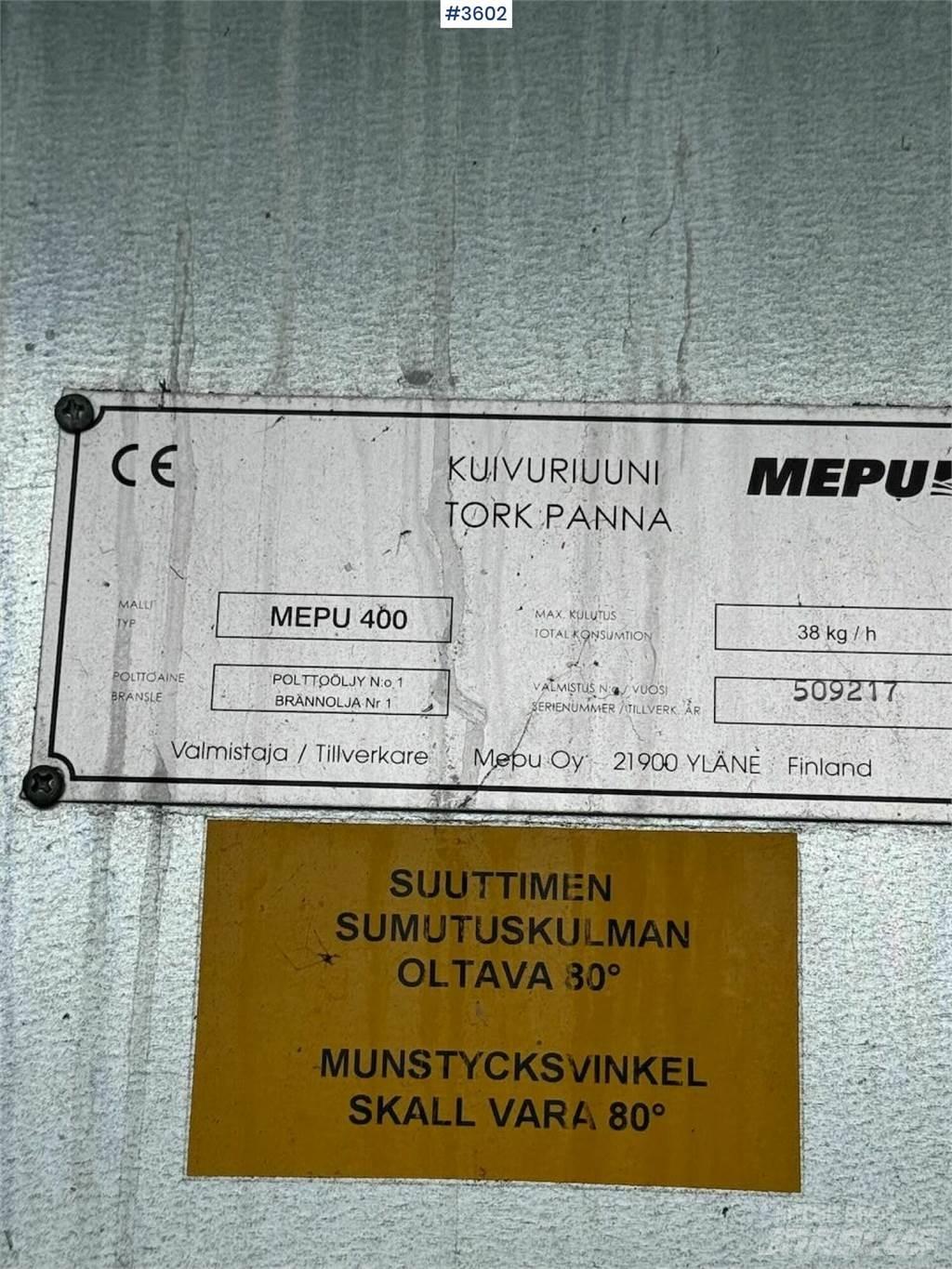 Mepu 270 Další příslušenství k traktorům