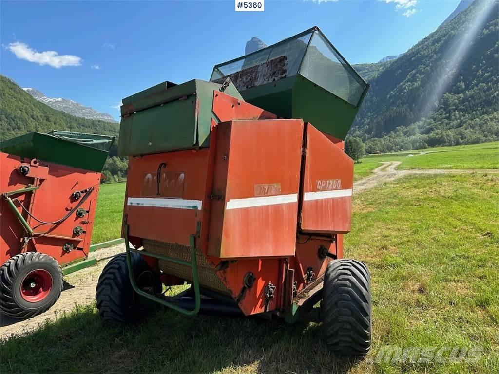 Orkel GP1200 Další vyorávače, příslušenství