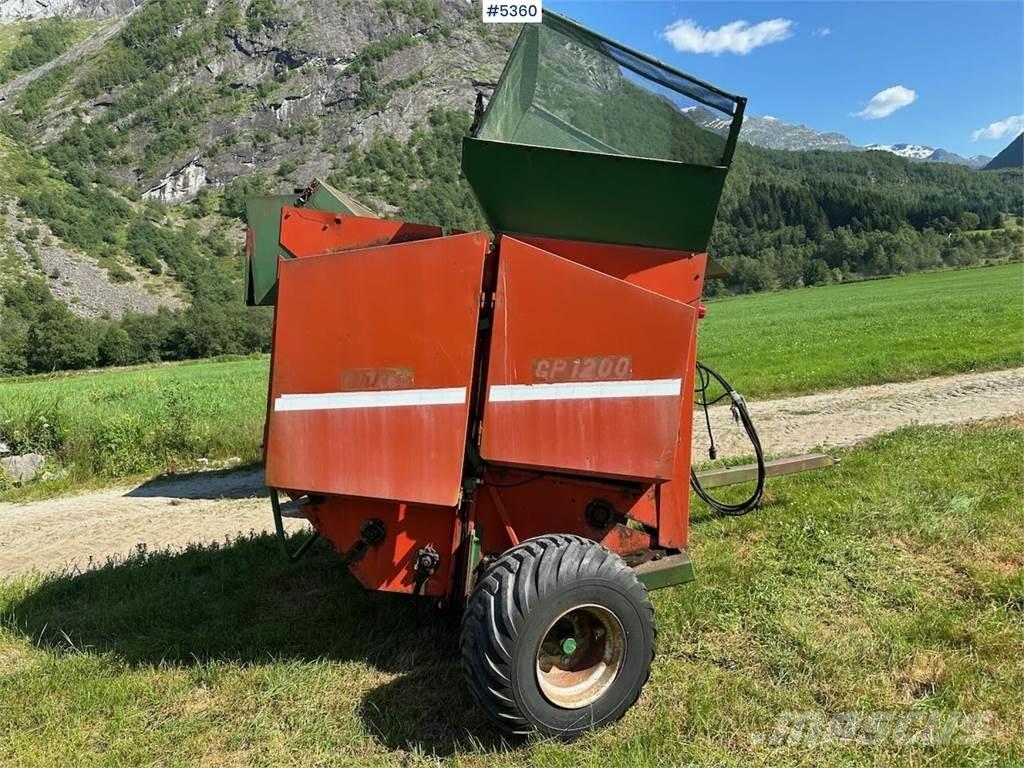 Orkel GP1200 Další vyorávače, příslušenství