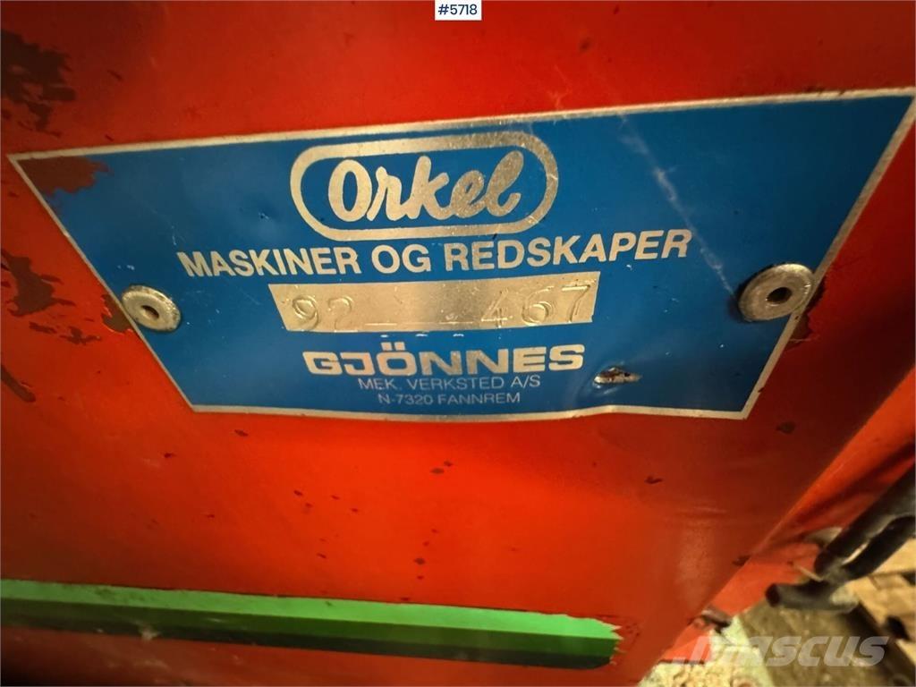 Orkel GP1200 Další vyorávače, příslušenství