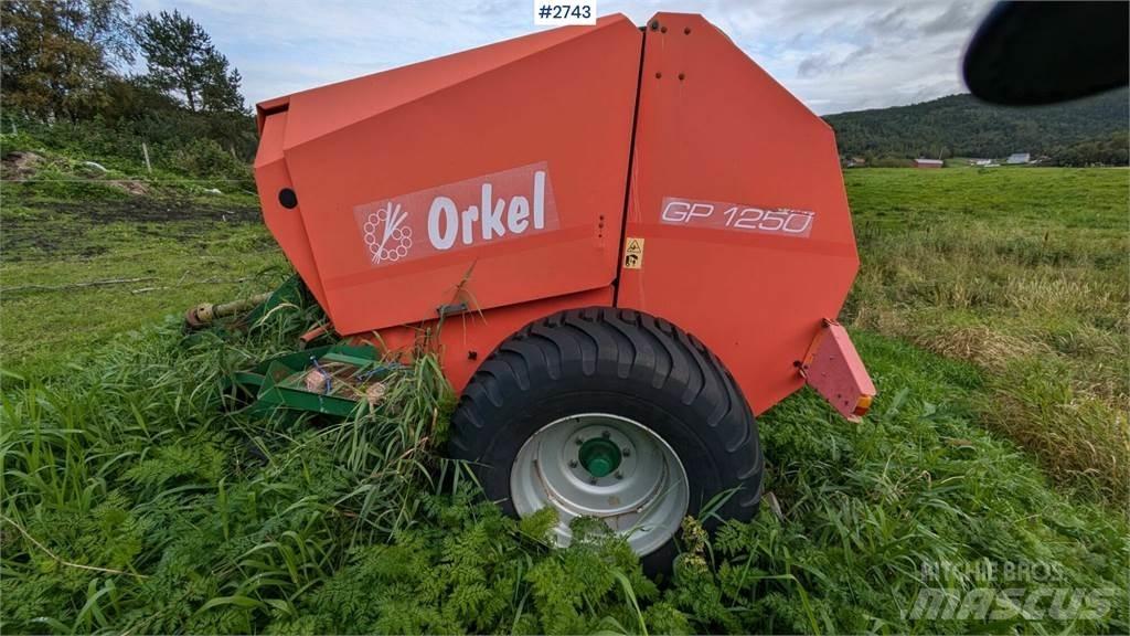 Orkel GP1250 Stroje na sklizeň pícnin-příslušenství