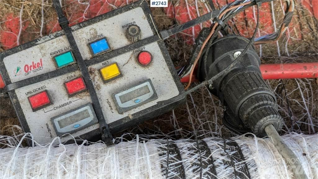 Orkel GP1250 Stroje na sklizeň pícnin-příslušenství