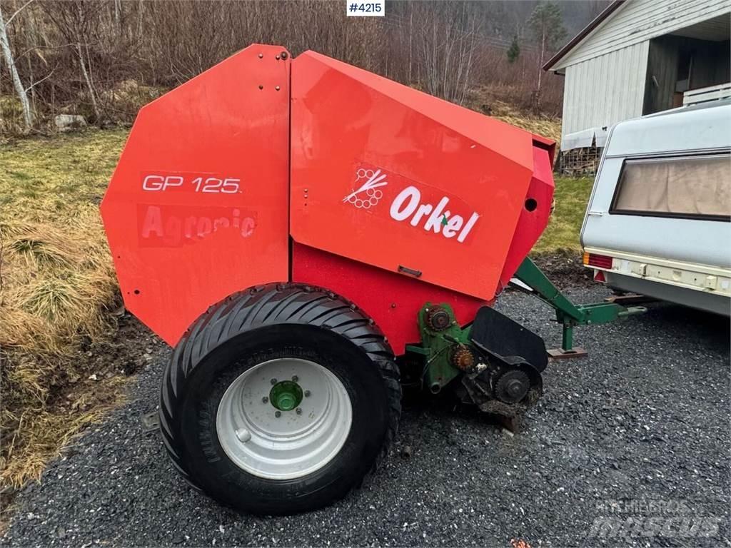 Orkel GP1250 Stroje na sklizeň pícnin-příslušenství
