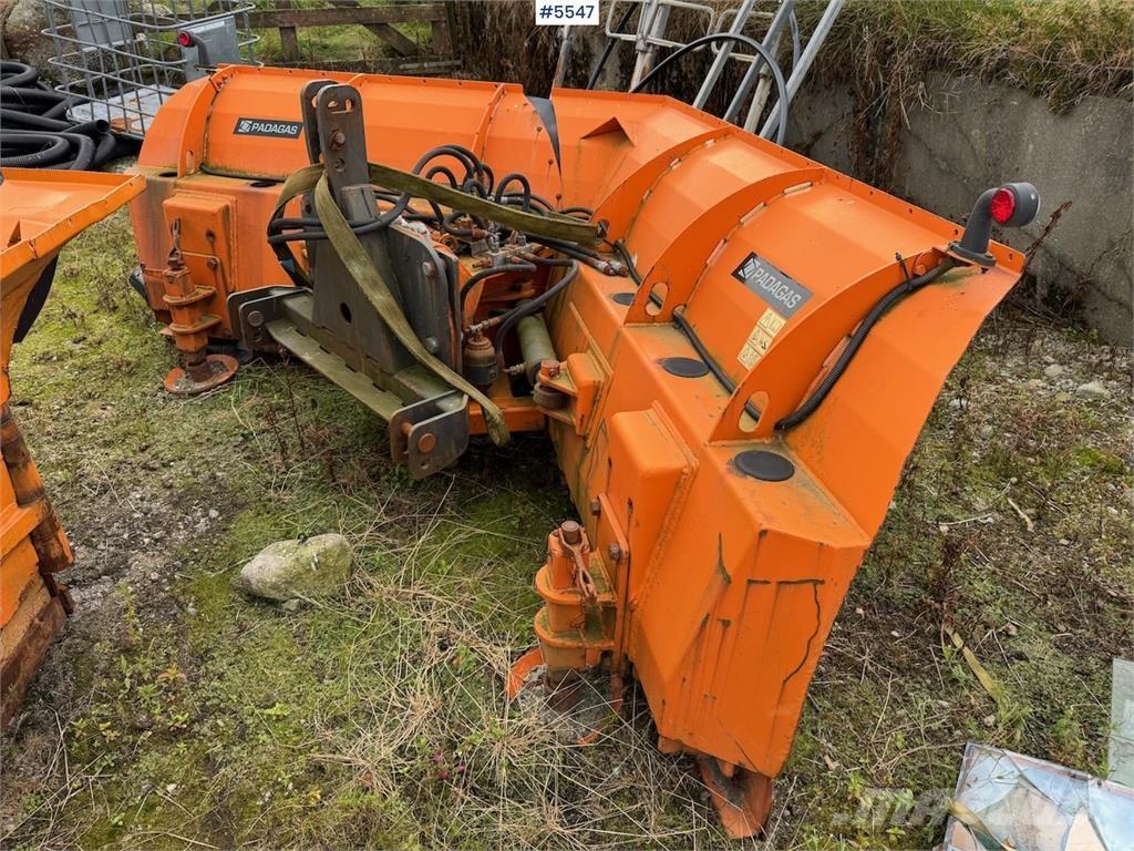 Padagas SSVL 37 Sněžné pluhy, přední sněhové radlice