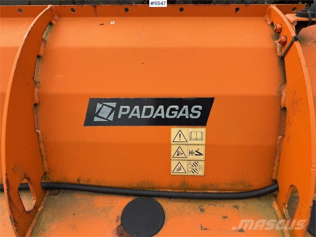 Padagas SSVL 37 Sněžné pluhy, přední sněhové radlice