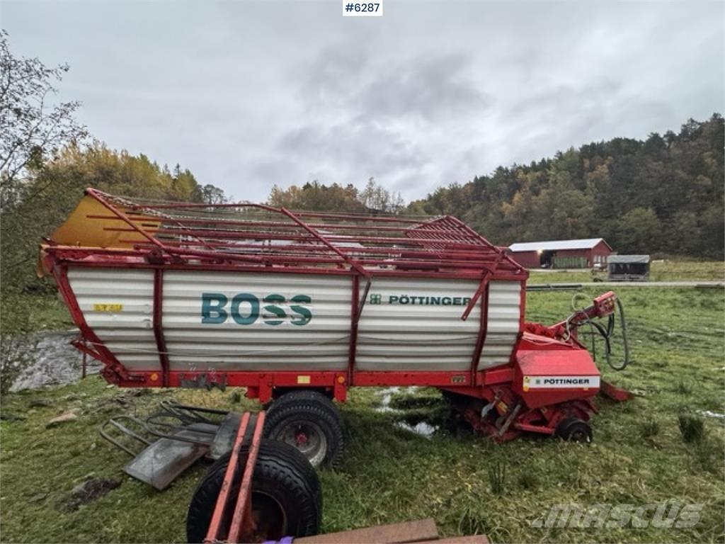 Pöttinger Boss Další vyorávače, příslušenství