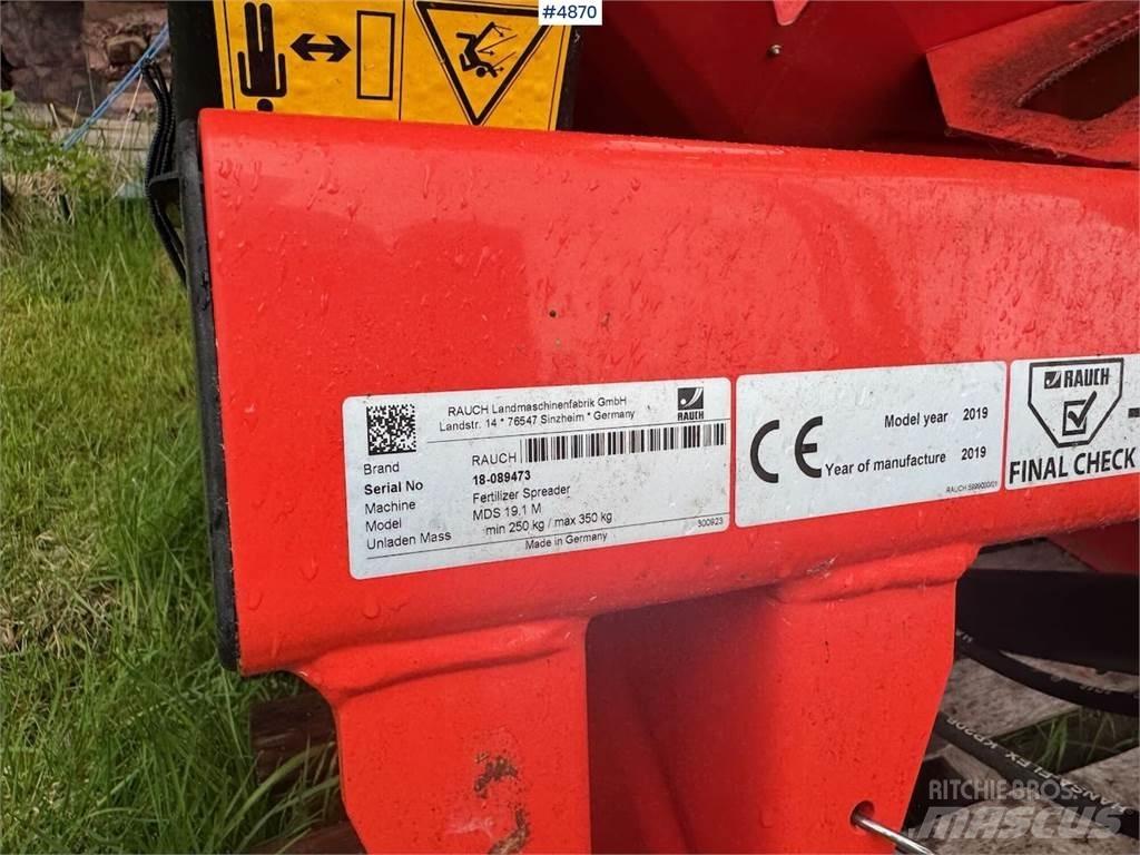 Rauch MDS 19.1 M Mechanické secí stroje