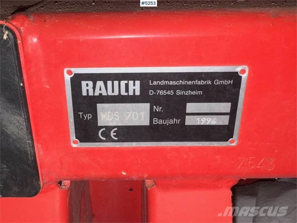 Rauch MDS 701 Mechanické secí stroje