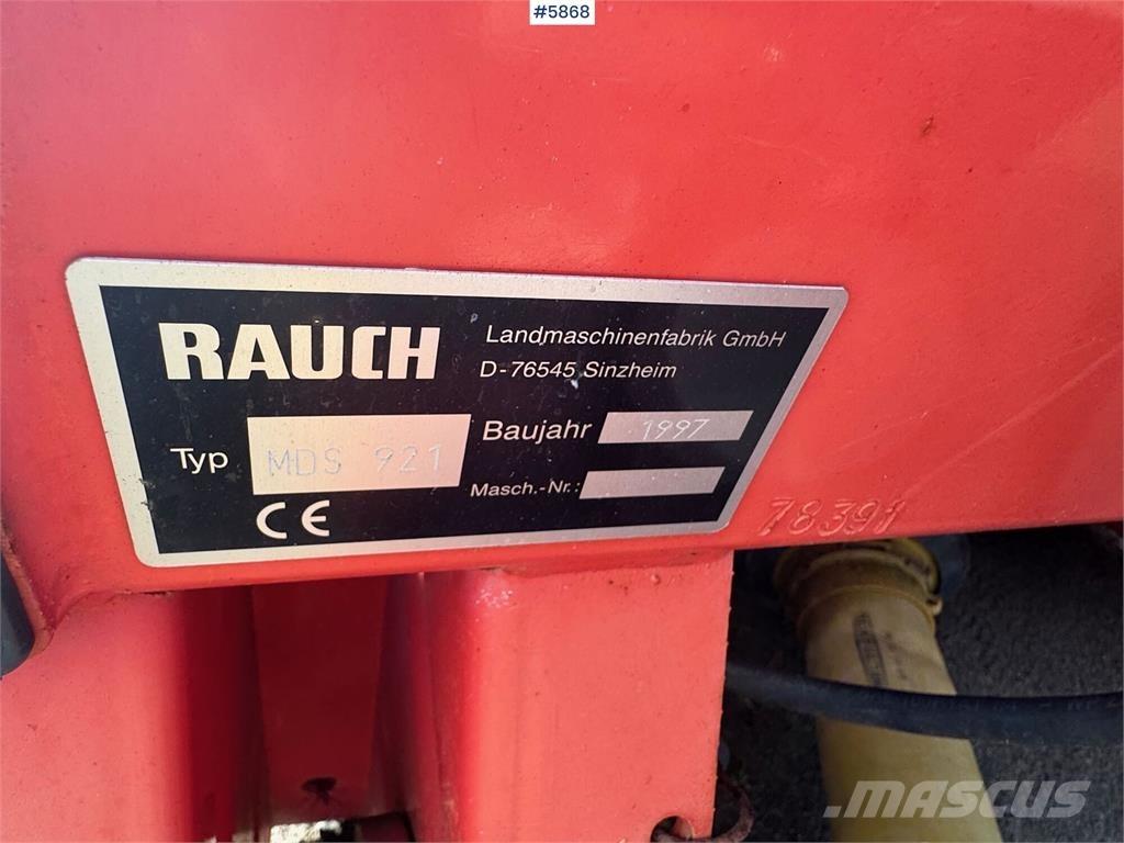 Rauch MDS 921 Mechanické secí stroje
