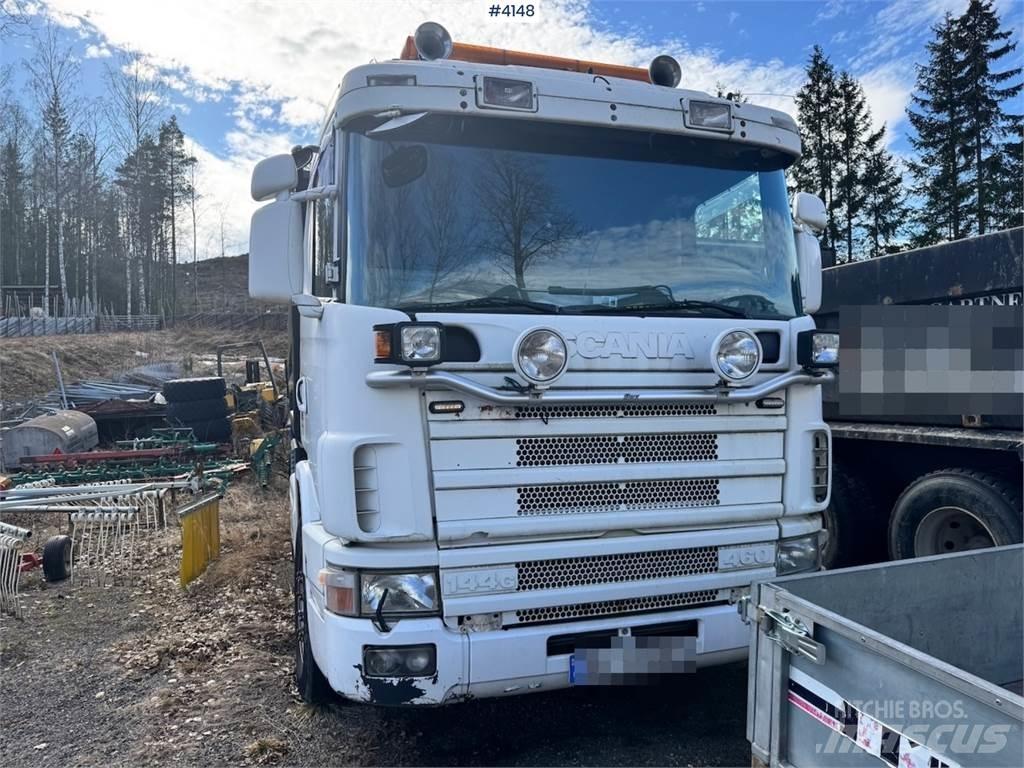 Scania 144G Skříňová nástavba