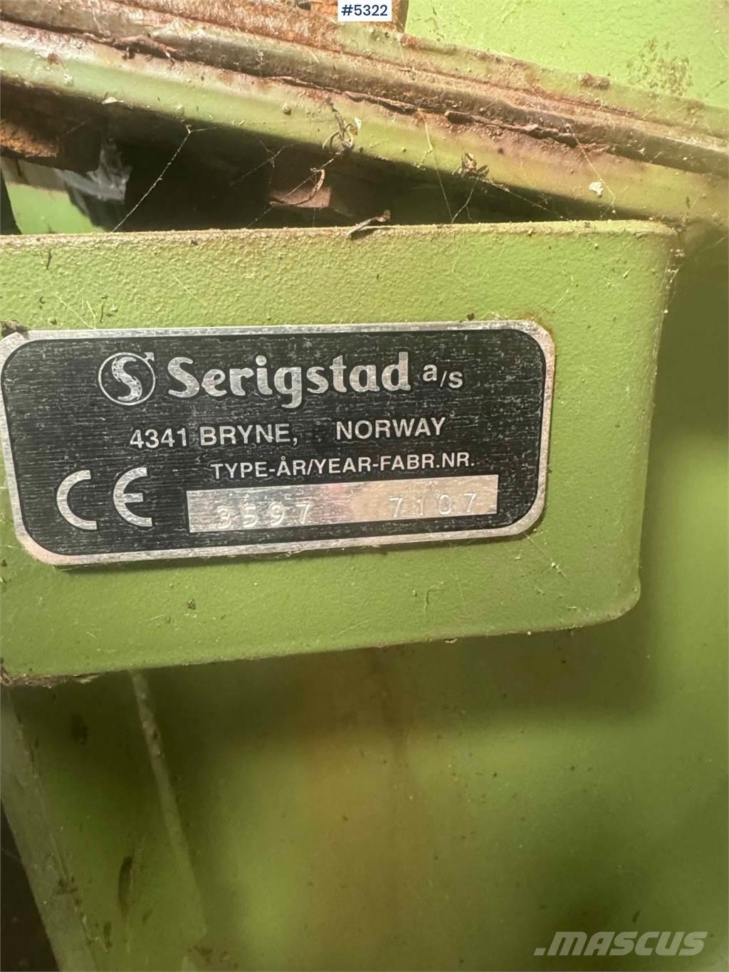  Serigstad FS 134 Další vyorávače, příslušenství